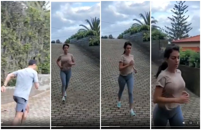 Cristiano Ronaldo and Georgina Rodriguez