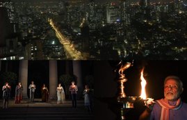 COVID-19, Coronavirus, Narendra Modi, BJP, NDA, PM, Indian, Lights, Candles, Diya, Fight, Coronavirus, National News