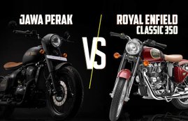 Royal Enfield classic 350 Vs Jawa Perak , Royal Enfield classic 350 Vs Jawa Perak comparison