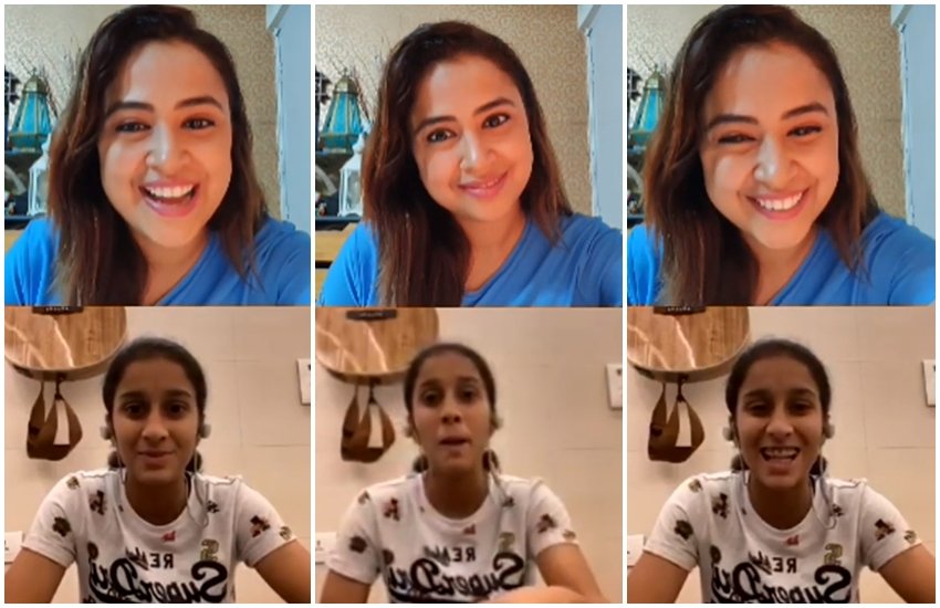 Jemimah Rodrigues and Ridhima Pathak