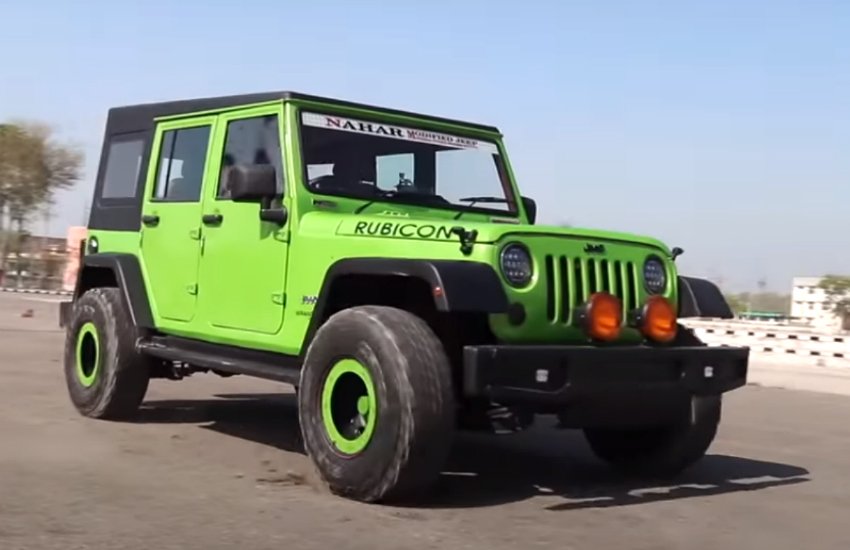Mahindra Bolero Modification, Mahindra Bolero Modified, Bolero Modified in to Jeep Wrangler, Cheapest Mahindra Bolero Modification