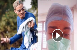 Tiktok वीडियो में बोला था- कपड़े के टुकड़े पर क्‍या भरोसा रखना, ऊपर वाले पर रखो; कोरोना पॉजिटिव हुआ तो बदले सुर