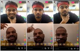 Shikhar Dhawan and Shreyas Iyer
