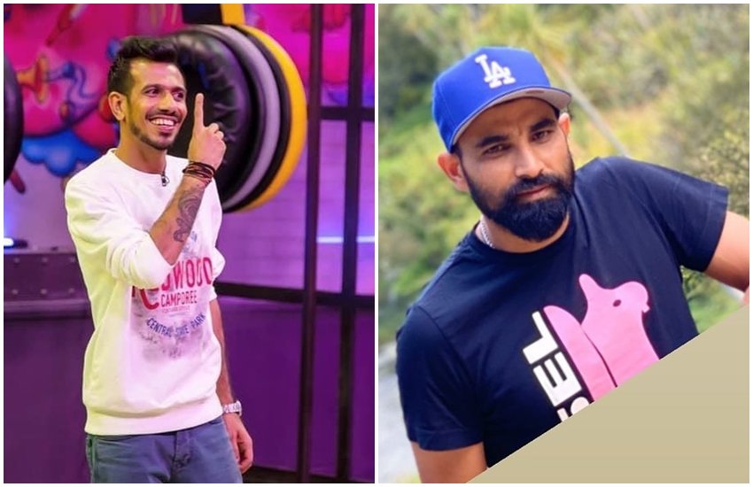 Yuzvendra Chahal and Mohammad Shami