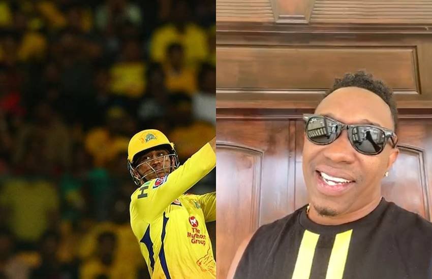 ब्रावो ने धोनी के लिए बनाया गाना, सामने आया टीजर