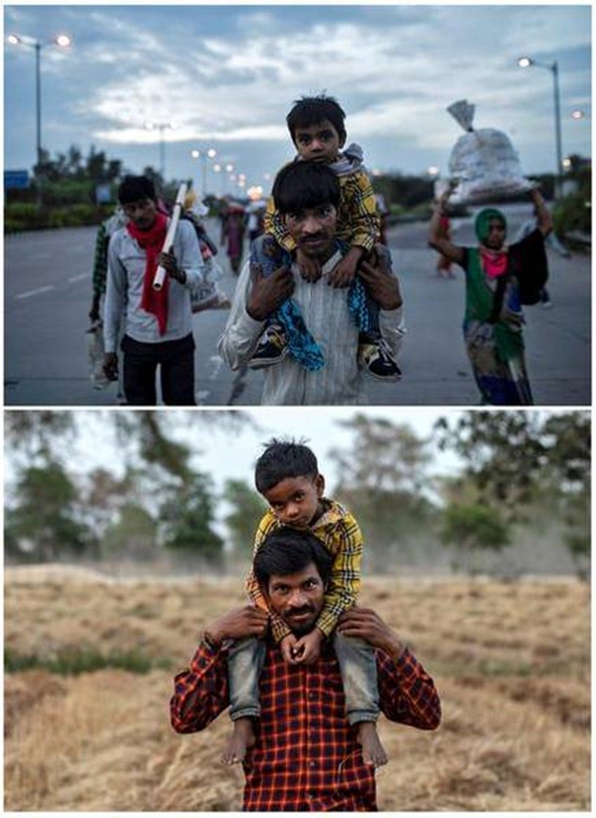 रॉयटर्स के साथ बातचीत में दयाराम ने बताया कि ऐसा नहीं है कि मुझे दिल्ली से प्यार है। मुझे तो जिंदा रहने के लिए पैसा चाहिए। अगर वह मुझपर हो तो मैं यहीं रहूं। यह मेरा घर है।