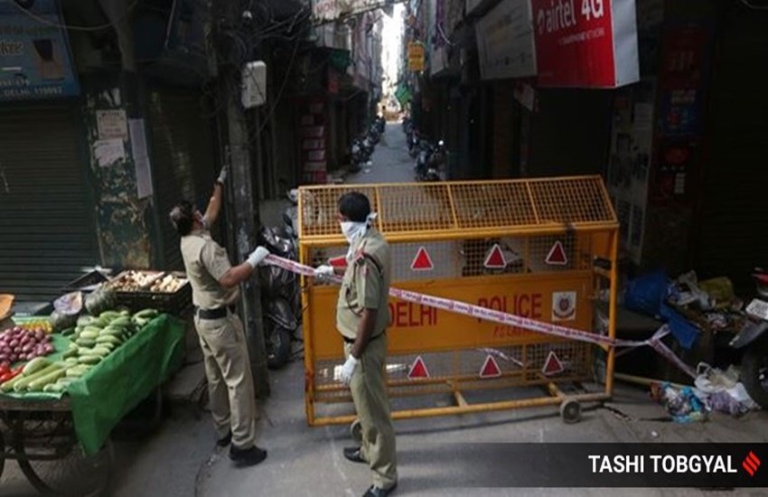 राजधानी में हॉटस्पॉट की संख्या बढ़कर 92 हो गई है। (एक्सप्रेस फोटो- ताशी तोबग्याल)