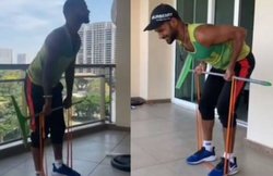 VIDEO: लॉकडाउन ने की गब्बर की बोलती बंद, लेनी पड़ रही ‘पोछा ट्रेनिंग’