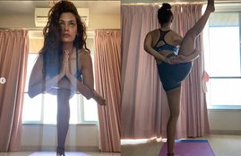 Esha gupta, Esha gupta Hot Photos, Esha Gupta Bold Image, Esha gupta pics, Bollywood celebs, locdkwon, Entertainment News,Bollywood News,Hindi Movies News,lockdown,hanumanasana,Esha Gupta, coronavirus,Bollywood,covid-19, novel corona virus, corona virus, jansatta bollywood