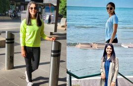 Harleen deol, Disha Patani, women t20 world cup australia, women t20 world cup, news in hindi, social media, instagram, fans, praise, indian womens cricketer, women t20 world cup, australia, coronavirus, covid19, india, hot star, cricket, women cricket team, Sports gallery, vivo, corona virus, social media, MS Dhoni, Harleen Deol names MS Dhoni as her inspiration