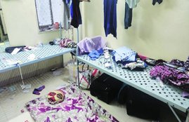 hostel room