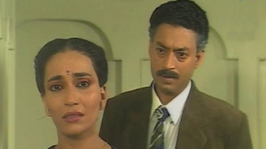 जी टीवी पर पर्सारित होने वाले शे बनेगी अपनी बात में इरफान एक अधेड़ उम्र के शख्स के किरदार में नजर आए थे।