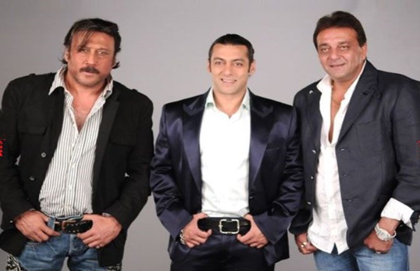ThrowBack, Salman khan, Sanjay dutt, jackie shroff, sanjay dutt and jackie shroff in dus ka dum, Salman khan sanjay dutt in dus ka dum, Salman khan shares first meeting with sanjay dutt, Jackie shroff sanjay dutt share funny moments, jackie shroff praise sanjay dutt, Entertainment news in hindi, Bollywood news, Salman khan sanjay dutt jackie shroff news