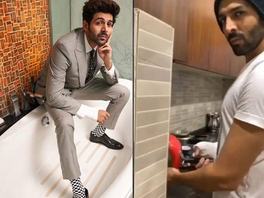 इस लॉकडाउन में कार्तिक आर्यन भी अपने घर के अलग-अलग हिस्सों की तस्वीरें शेयर कर चुके हैं। <a href="https://www.jansatta.com/photos/picture-gallery/see-the-inside-photos-of-deepika-chikhaliya-house-who-played-sita-in-ramayana/1361432/  “>देखिए अंदर से कैसा दिखता है ‘रामायण’ की सीता का घर, दीपिका ने बिजनेसमैन से की थी शादी