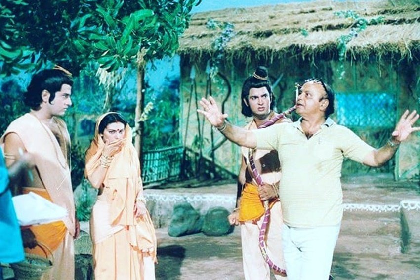 सुनील लहरी ने बताया कि जब शूर्पणखा की नाक कटने वाला सीन फिल्माया जा रहा था तब एक बड़ी मजेदार घटना घटी थी।