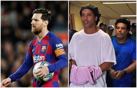 lionel messi and ronaldinho