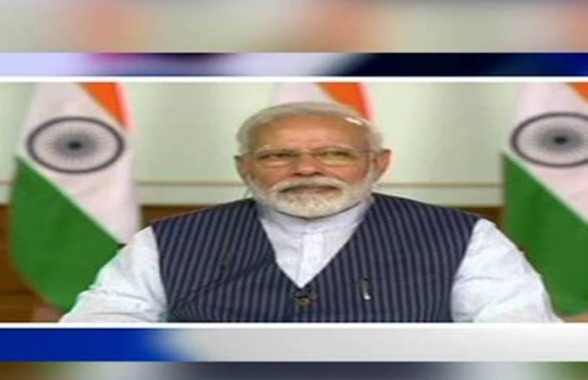 पीएम मोदी का राष्ट्र के नाम संबोधन।