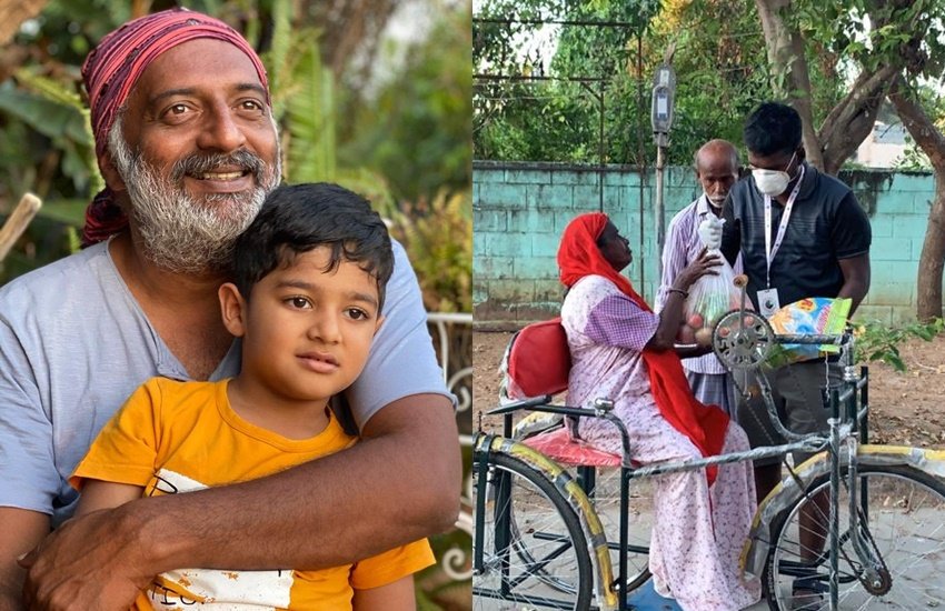 Coronavirus Lockdown: कोरोना वायरस के कारण 3 मई तक हुए देशव्यापी लॉकडाउन के कारण कई लोगों पर खाने-पीने तक का संकट आ गया है। हालांकि सरकारें जरूरतमंदों तक राशन पहुंचाने की हरसंभव कोशिश कर रही। कुछ गैर सरकारी संस्थाएं और लोग भी मजबूरों लोगों की मदद में जुटे हैं। ऐसे ही लोगों में एक नाम है मशहूर एक्टर प्रकाश राज का। प्रकाश राज की संस्था प्रकाश राज फाउंडेशन दिन-रात जरूररतमंदों की मदद में लगी हुई है।(All Photos: Prakash Raj Twitter)