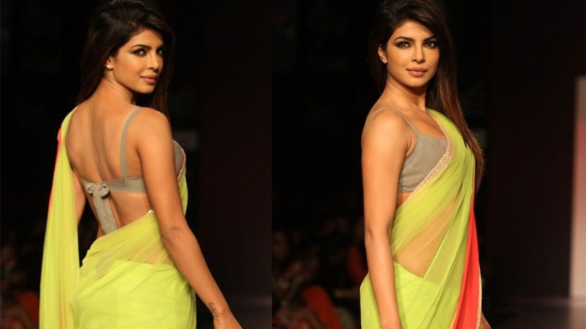 देसी गर्ल प्रियंका चोपड़ा तो अपनी साड़ियों के लिए अकसर चर्चा में रहती हैं।