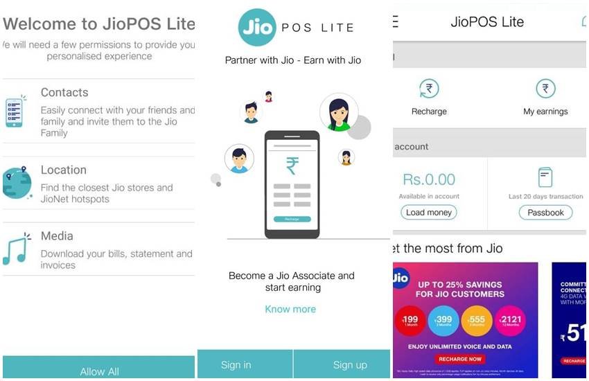 Reliance Jio POS Lite