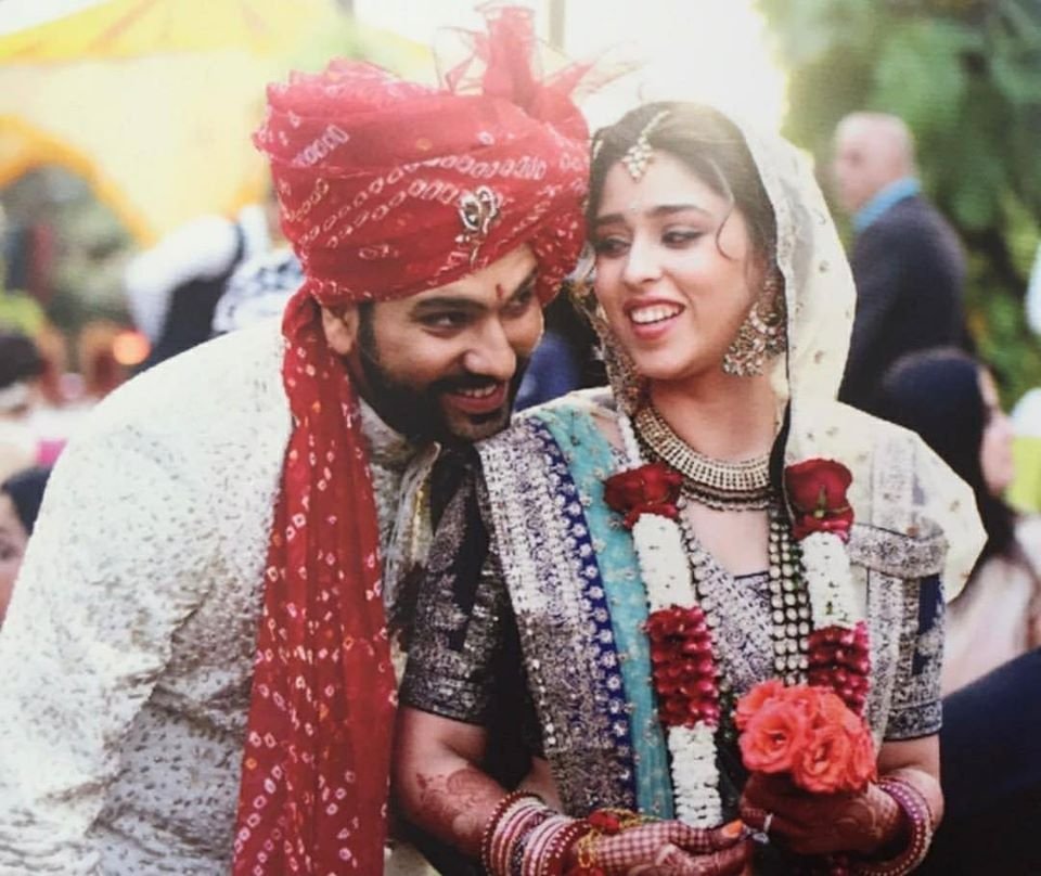 Rohit Sharma's romantic pics, Rohit Sharma love affair, Rohit Sharma Instagram pics, Ritika Sajdeh Instagram, Cricketers Love affair, Love affair, Instagram Pics, Love Pics, Romantic Pics