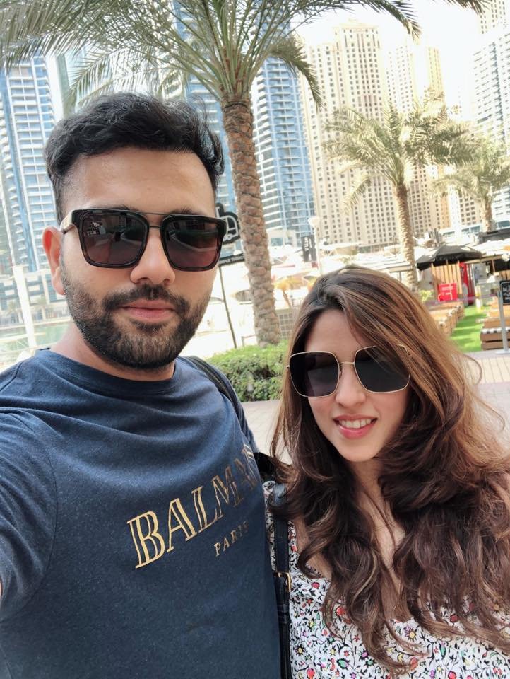 Rohit Sharma's romantic pics, Rohit Sharma love affair, Rohit Sharma Instagram pics, Ritika Sajdeh Instagram, Cricketers Love affair, Love affair, Instagram Pics, Love Pics, Romantic Pics