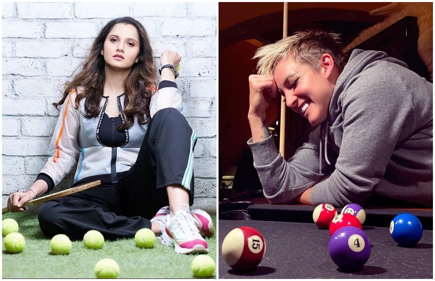 sania mirza and Bethanie Mattek Sands sania mirza and Bethanie Mattek Sands