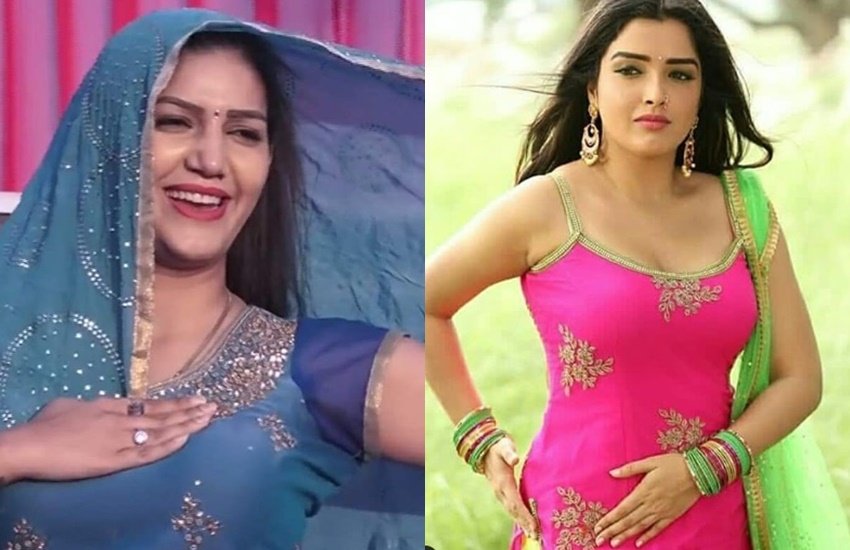 Haryanvi Gana, Punjabi Song, Haryanvi Song mp3, Sapna Choudhary Dance on Haryanvi Song, Amrapali Dubey Hot Dance, Amrapali Dubey Dance With Sapna Choudhary, Sapna Choudhary Dance on Haryanvi Gana, Jab Mai AAI Suhag Wali Raat Main Haryanvi Song, Garyanvi Popular Songs, Fans Reacting Gajab Ho Gaya on Sapna Choudhary Song, entertainment news, bollywood news,