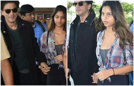 shahrukh khan and suhana khan