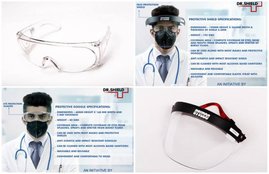 Coronovirus pandemic ,Coronavirus outbreak, Helmet company studds, face shield for doctors price, Protective glasses for doctors
