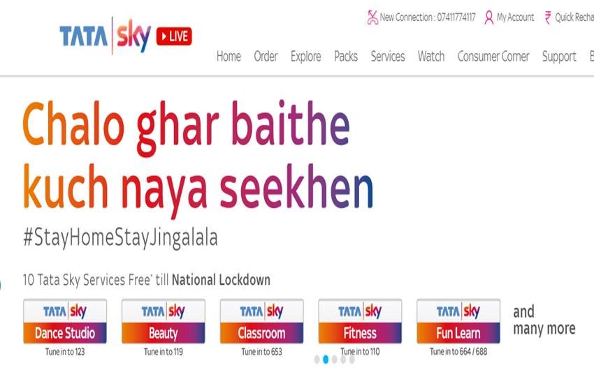 Tata sky Free Channel