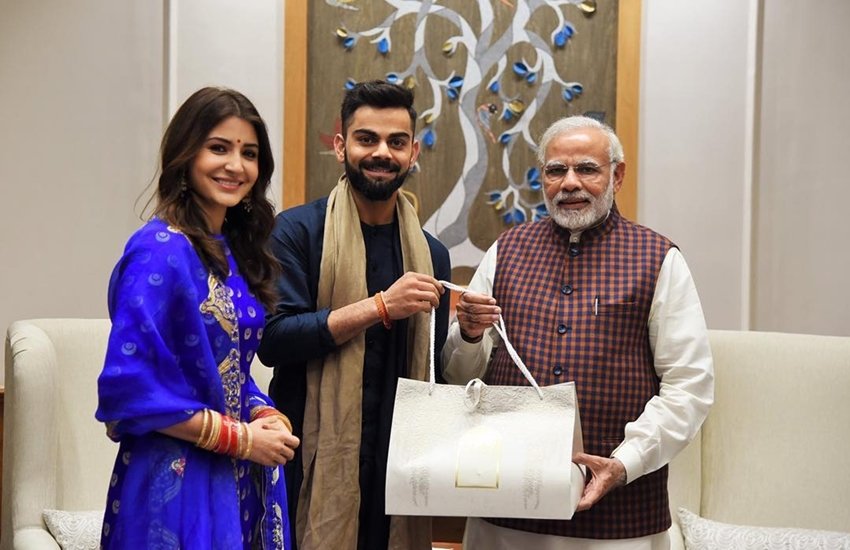 virat kohli and narendra modi