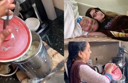 VIDEO: लॉकडाउन में वीरेंद्र सहवाग ने कान्हा बन खाया मक्खन, फैन बोला- ‘तभी 300 रन मार लेते’