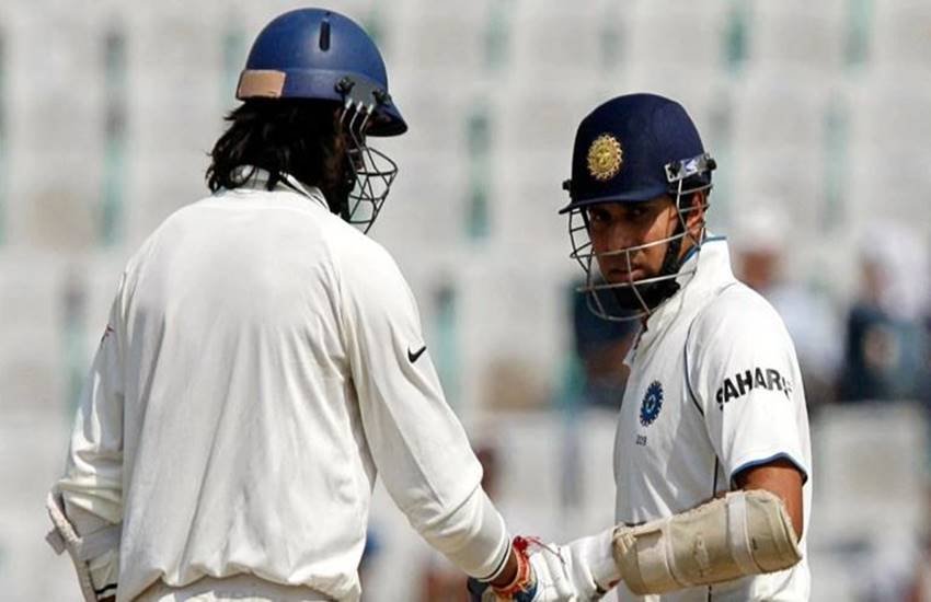 इशांत शर्मा और वीवीएस लक्ष्मण ने ऑस्ट्रेलिया के खिलाफ 2010 में मोहाली टेस्ट में जीत दिलाई थी। (सोर्स-सोशल मीडिया)
