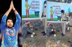 COVID-19: युवराज सिंह ने की पुलिसकर्मियों की तारीफ, सड़क किनारे गरीबों को खिलाया था खाना; देखें VIDEO