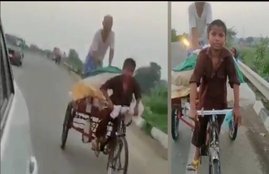 Coronavirus,Lockdown News In Hindi,Migrant Labour,OMG News In Hindi,Viral Video News In Hindi