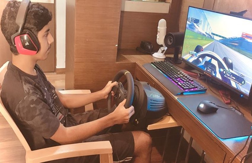 Amith Kutti has been virtual racing 850