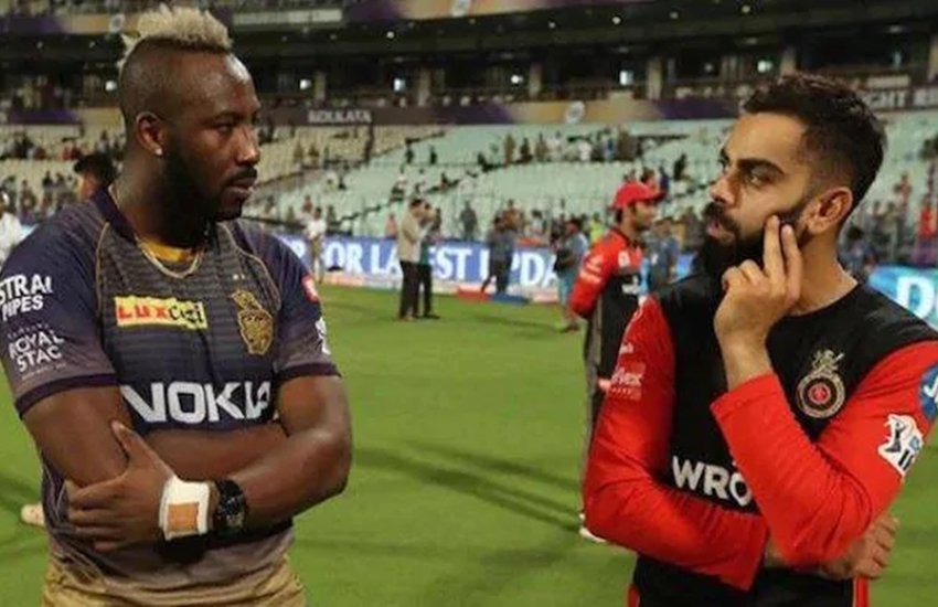 Andre Russell vs virat kohli 850