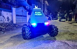Coronavirus Pandemic, Chennai Police Robot Car, Remote Control Robot Car, Coronavirus Car, COVID-19 Robot Car, Police Robot car, Coronavirus Red zones, Red Zones List 