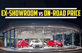 Ex-Showroom price of vehicle, On-Road price of Vehicle, Difference between ex-showroom & on-road price of vehicle, On-Road Price of a Vehicle, Why it Cost More Than Price, Ex-Showroom Price,Registration Fees,Road Tax,Tax Collected at Source (TCS),Insurance, Extended warranty,Essential accessories,Annual maintenance package,On-Road Price