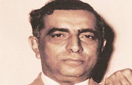 होमी वाडिया (22 मई, 1911-10 दिसंबर, 2004)।