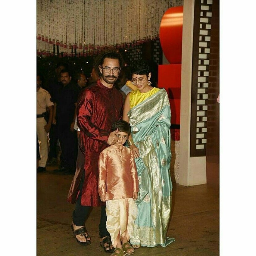 किरण राव और आमिर खान का एक प्यारा सा बेटा है जिसका नाम आजाद है।