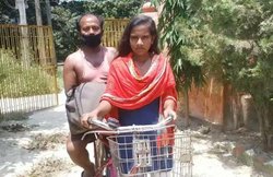 15 साल की ज्योति को मिल सकता है देश के लिए खेलने का मौका, पिता को बैठा चलाई थी 1200 किमी साइकिल