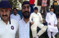 लॉकडाउन 4.0 में क्रिकेट खेलने हरियाणा पहुंचे दिल्ली BJP चीफ मनोज तिवारी, लोग बोले- देश की फिक्र छोड़ ये मार रहे मजे