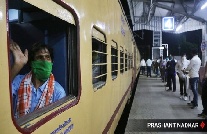 रात 11 बजे दी जानकारी, आधार कार्ड देख सुबह 2 बजे बसों में बिठाया, 40 किमी दूर रेलवे स्टेशन पहुंचाया, स्पेशल ट्रेन से लौट रहे लोगों की कहानी