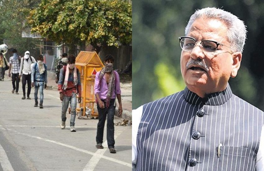 Corona crisis: मजदूरों के हालात पर बीजेपी सांसद ने अमित शाह को लिखी च‍िट्ठी।