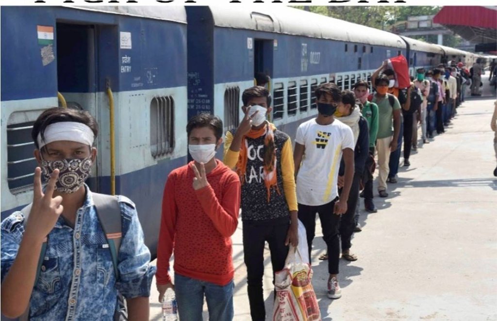 Corona Virus, Covid-19, Lockdown, Shramik Train