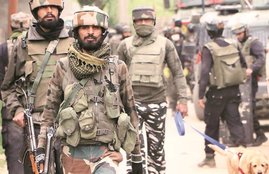 Security forces south Kashmir Pulwama district 850