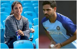 VIDEO: भुवनेश्वर कुमार आखिरी ओवर फेंकने से पहले जपते हैं बजंरग बली का नाम, स्मृति मंधाना को बताया सफलता का राज