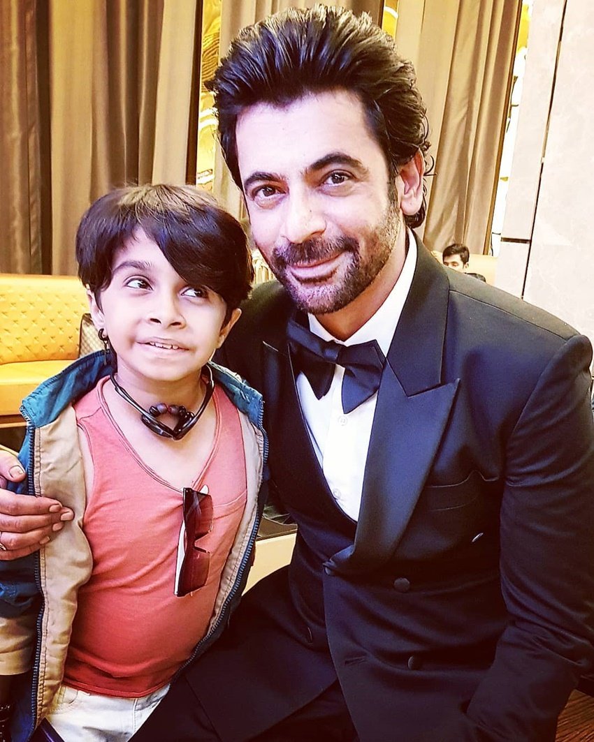 आर्यन ने सलमान खान की फिल्म भारत में सुनील ग्रोवर के बचपन का किरदार निभाया था। फिल्म में आर्यन की एक्टिंग से सलमान काफी सरप्राइज हुए थे।